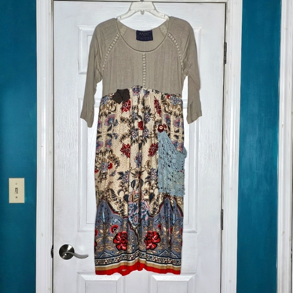 Handmade Upcycled CottageCore Dress Small - Picture 2 of 9